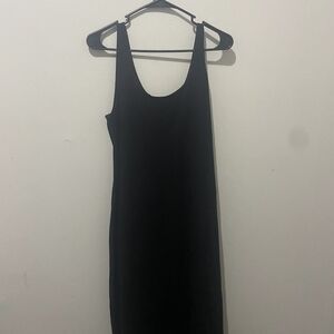 🌿EXPRESS Classic Black Midi Dress